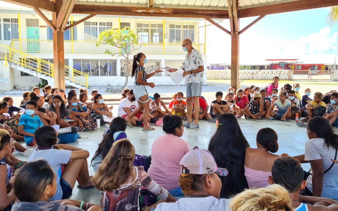 La remise des récompenses du deuxième trimestre