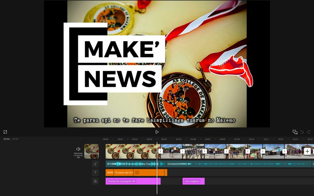 MAKE&rsquo;NEWS, l&rsquo;info en action!